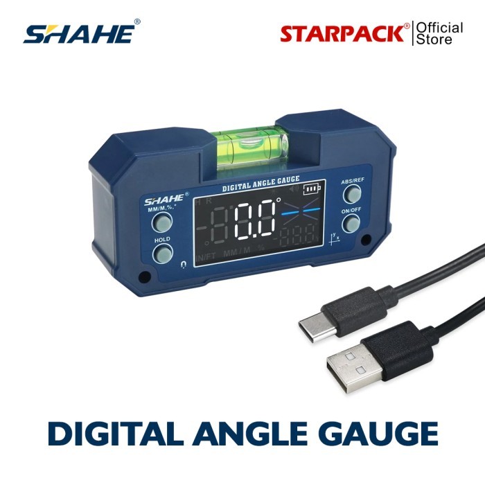 

SHAHE Waterpass Inclinometer Digital / Alat Ukur Sudut Kemiringan Original - 5346