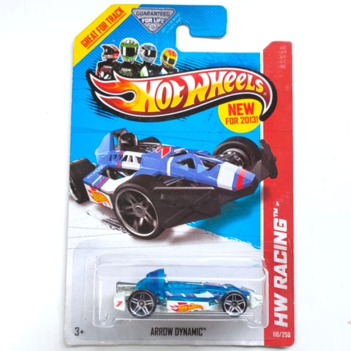 SR99 HW Hot Wheels Arrow Dynamic biru tampo HW 2014 HW Racing rare