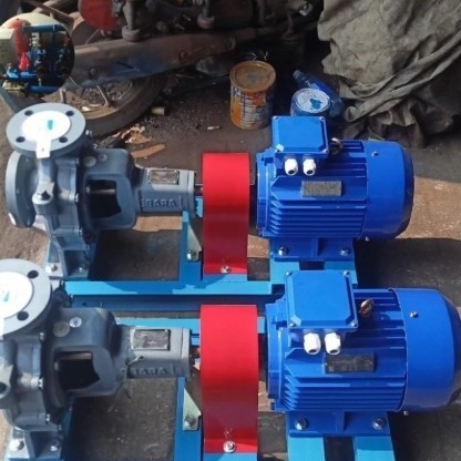 Pompa ebara centrifugal ebara FSJA 100x80 mechanical seal + motor teco 22KW 30HP