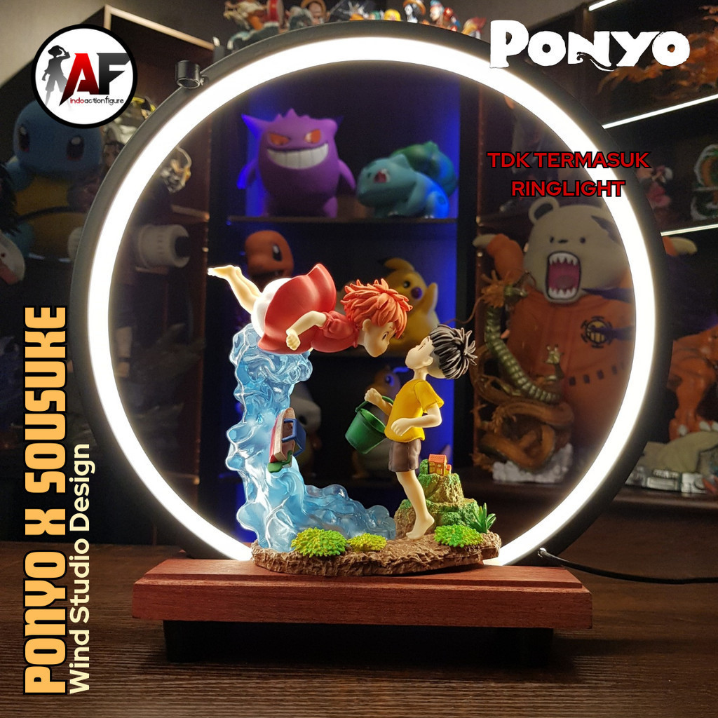 Action figure PONYO SOUSUKE WIND STUDIO Ghibli studio recast