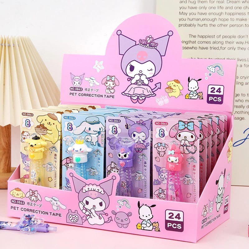 

Correction Tape Tipe Ex Roll Sanrio Lucu (Thehanscorner)