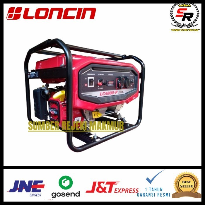 Genset Loncin LC 4800 P 2500 Watt Generator Bensin