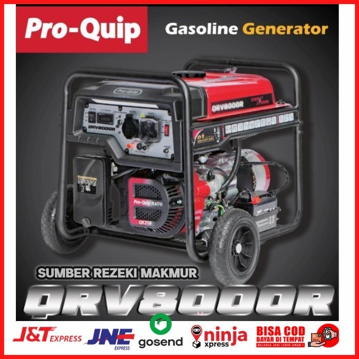 Genset PROQUIP QRV 8000 R / PROQUIP QRV8800R MAX 3300 watt PROQUIP USA