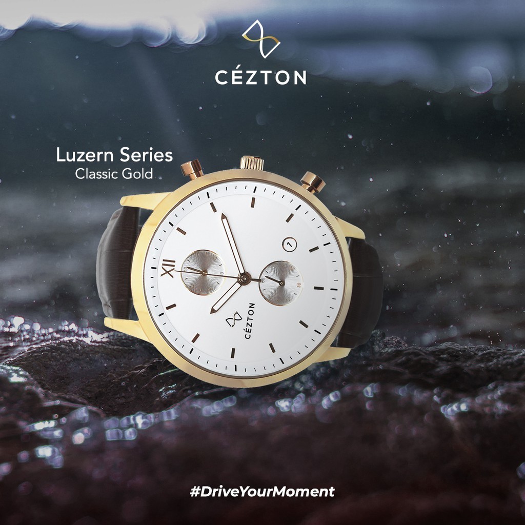 LUZERN SERIES Classic Gold | Jam Tangan Cezton