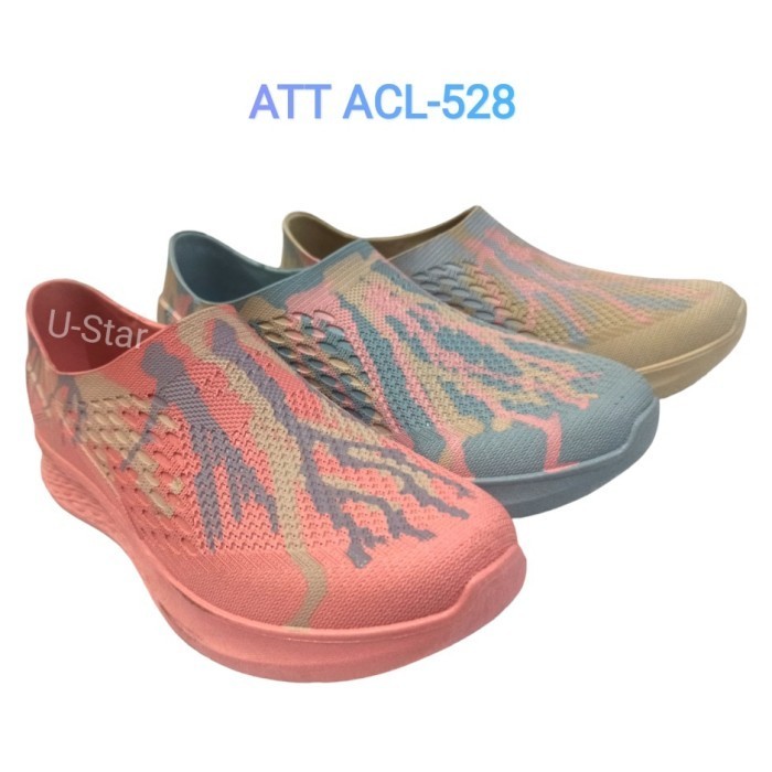 ACL-528/Sepatu Slip on Wanita ATT/Sepatu Karet Wanita/Sepatu ATT WNita