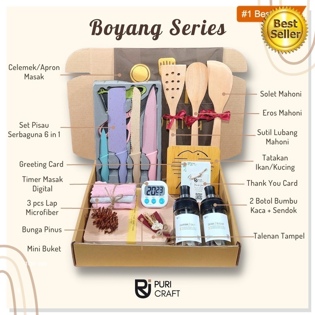 BOYANG Series / Hampers Nikah / Hampers Lebaran / Kado Guru / Kado Nikahan / Kado Pernikahan / Hampe