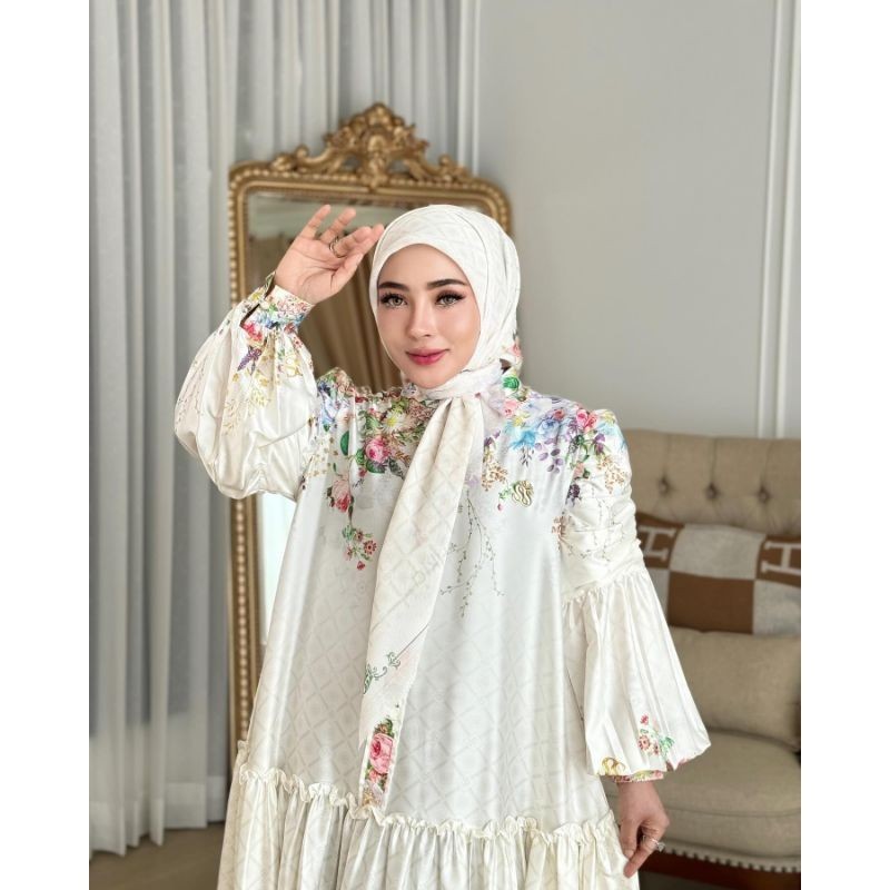 SHELLASAUKIA ️ FLOWER GAMIS ORI ️ SHELLASAUKIA ️