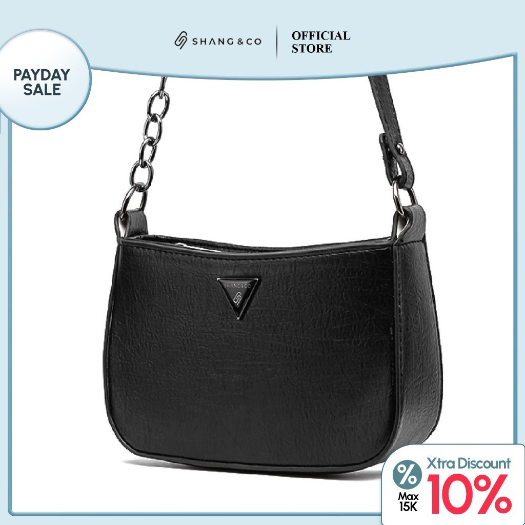 Original SHANGNCO Shoulder bag Tas Bahu Tas Selempang Wanita Import Terbaru Sling Bag Promo Pesta Ma