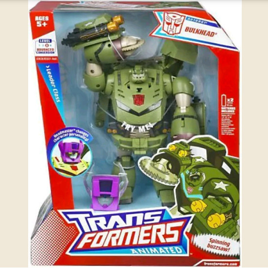 Transformers animated Bulkhead Leader class Original Hasbro