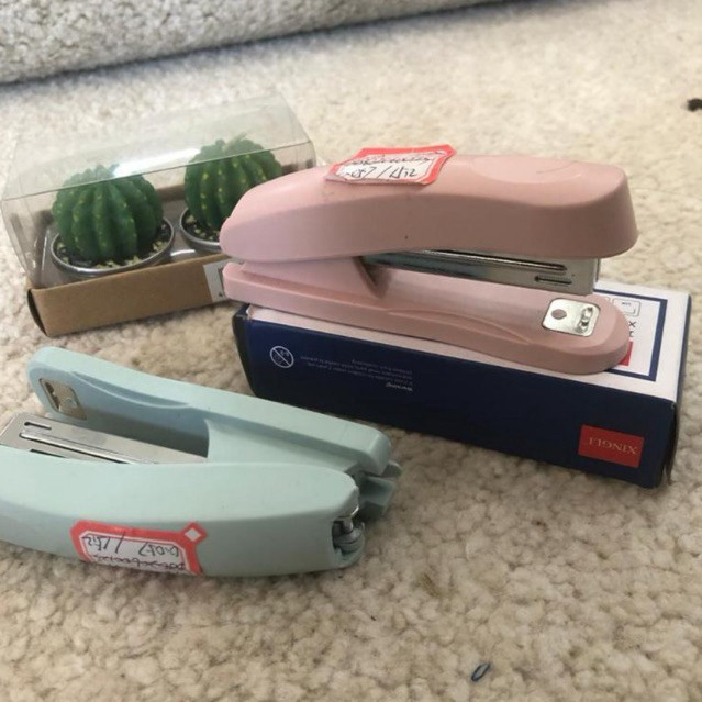 Steples Kertas Sedang / Jepretan Kertas / Staples Kekinian Tahan Lama Tahan Banting