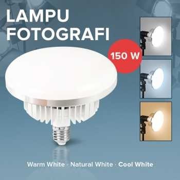 Lampu Fotografi E27 Photography Fill Light Stepless Dimming 85 Watt / 150 Watt - E27