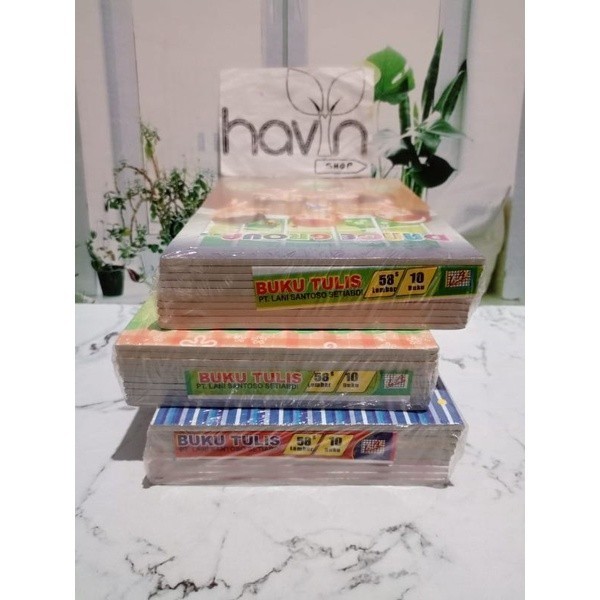 

mh ((((BACA DESKRIPSI KETERANGAN BARANG!!)))) (10pc) buku tulis murah isi 58 lembar/buku murah/buku