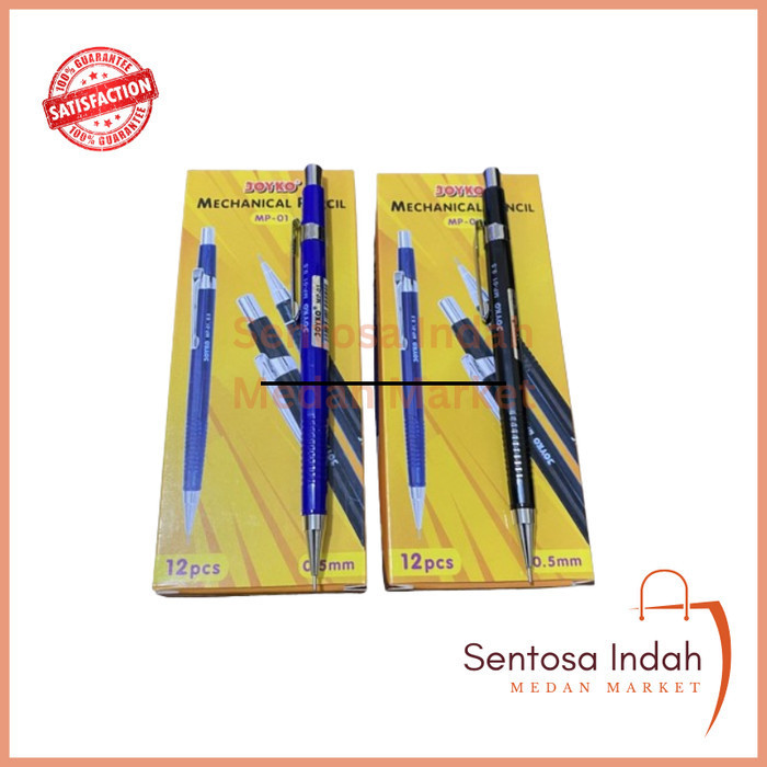 

Pensil Mekanikal Joyko MP01 0,5mm 1 Kotak Isi 12