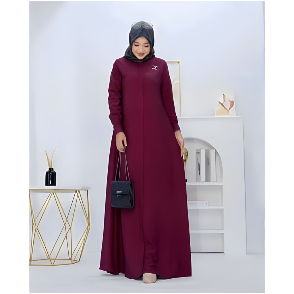 gamis crinkle airflow/gamis crinkle model baru/gamis crinkle jumbo/dres crinkle remium