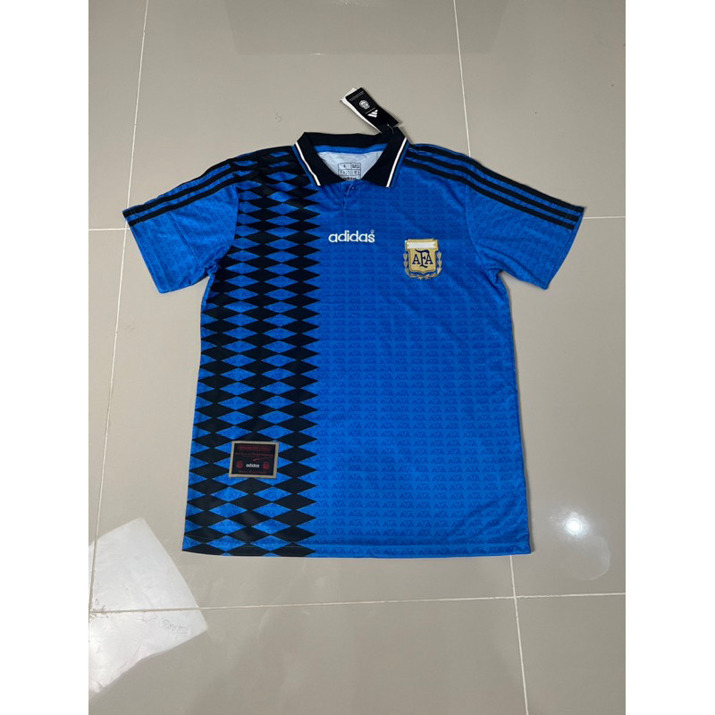 BAJU BOLA JERSEY ARGENTINA AWAY RETRO 1994 MARADONA GO