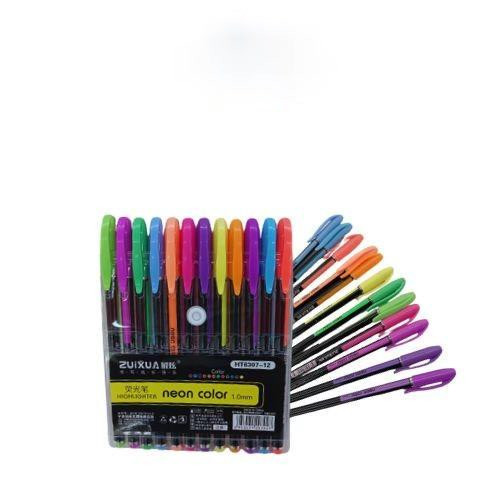 

Highligter Neon Color 1,0mm HT6307-12 PCS/Stabilo Pen Warna Warni