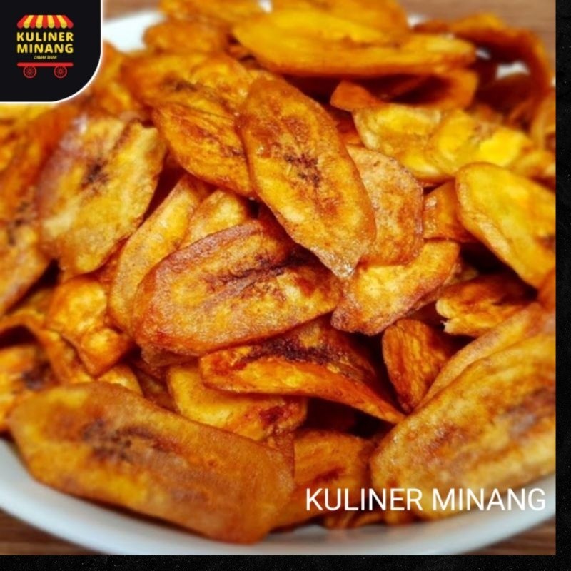 

Keripik Kripik Pisang Karamel Kampung Snack Kuliner Minang Kabau