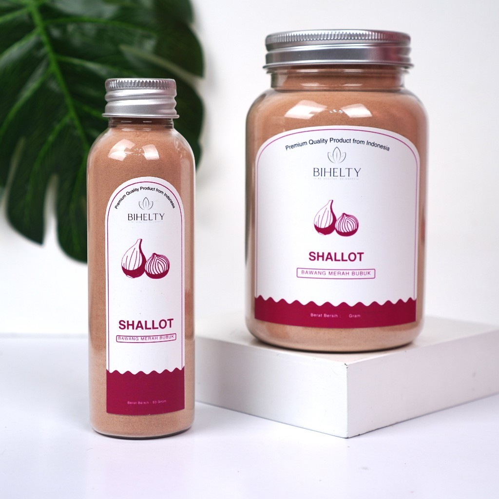 

Bihelty Bawang Merah Bubuk Red Onion Shallot Powder Bumbu Dapur