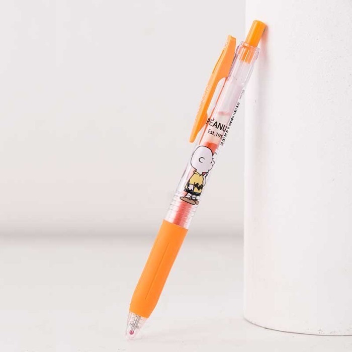 

Zebra Sarasa Peanuts Snoopy Gel Ink 0.5mm Pen Limited Edition - Orange