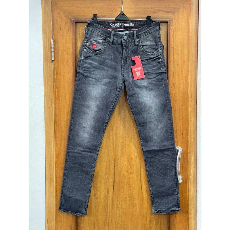 Big Salle CELANA JEANS OXYGEN DENIM ORIGINAL / SKINNY FIT / STRETCH / PAKAIAN PRIA DEWASA