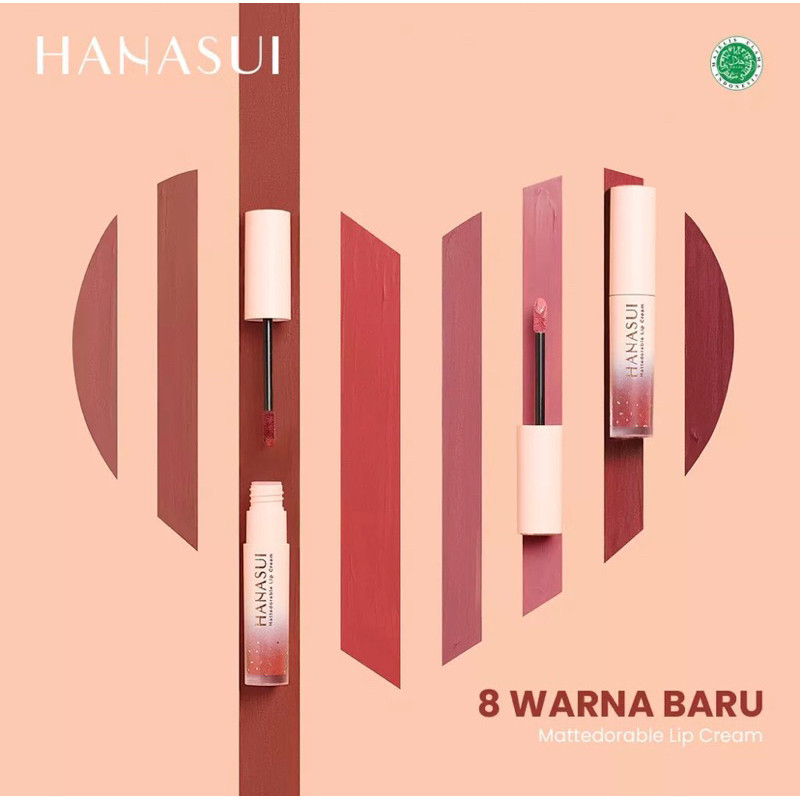 - Hanasui Mattedorable Lipcream  - Lip Cream Hanasui