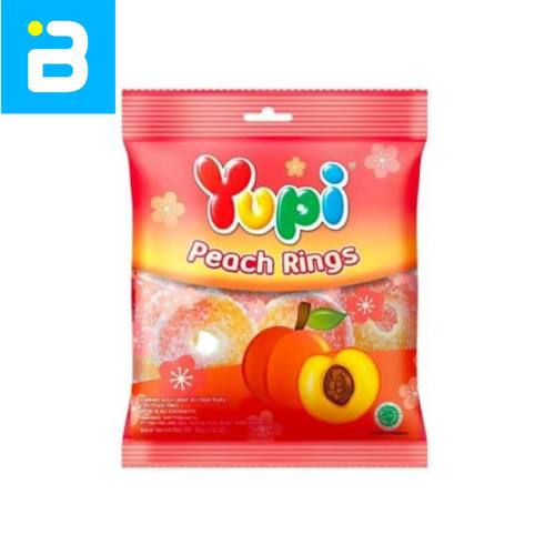 

Yupi Peach Rings Mini Bag 45G