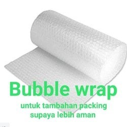 

EXTRA BUBLE WARP AGAR PACKING LEBIH AMAN. BUBBLE WARP BUAT TAMBAHAN PACKING