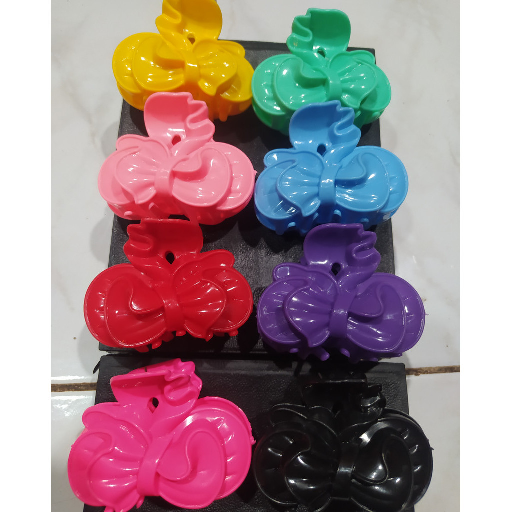 Jepit Salon Bunga Besar / Jepit Salon Motif Bunga / Jepit Salon TG Termurah