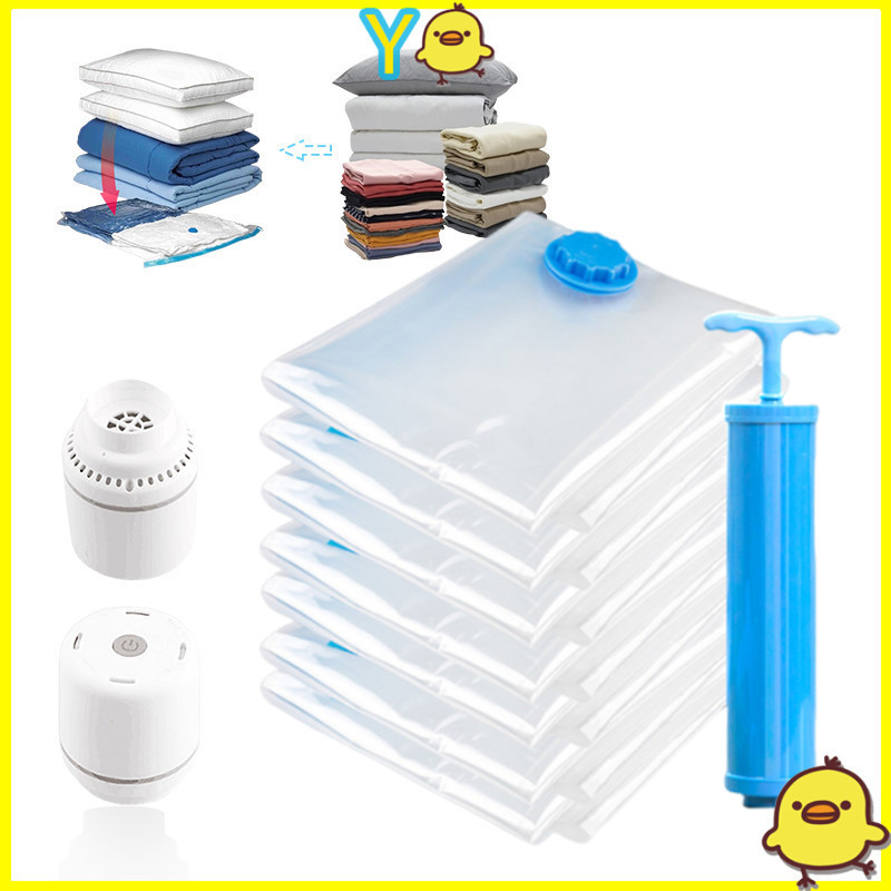 Plastik Vacuum Baju Vacum Bag Alat Vacum Baju Dan Plastik Nya Vacum Baju Pompa Organizer Bag Storage