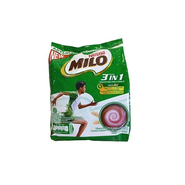 

MILO 3 IN 1 POUCH 790 GR Diskon