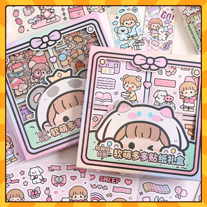 

⭐ Toko CM ⭐ Label Stiker Case Sanrio Sticker Custom Stationery Case Sanrio Stiker Custom Logo Stiker Makanan Label And Stiker Kertas