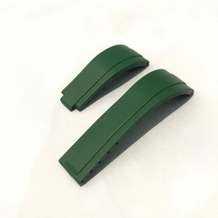 New Trendy Strap Rubber Rolex Daytona Premium Class 20mm - Hijau
