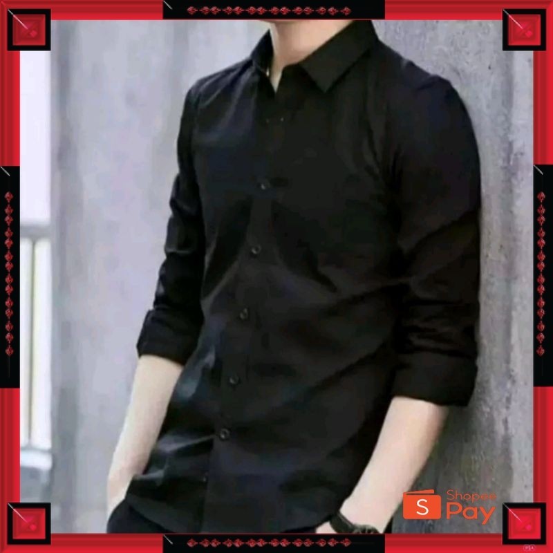 KAIN ADEM LEMBUT HALUS TEBAL / (PROMO COD)Kemeja Pria Lengan Panjang Kemeja Polos Pria Oxford Oxport