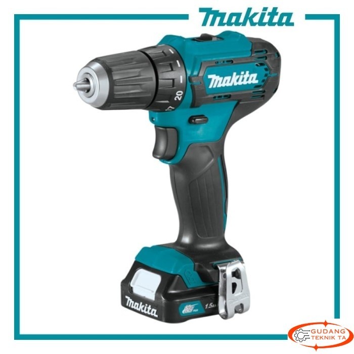 Makita Mesin Bor Cordless / Battery DF 333 DWYE / DF333 DWYE