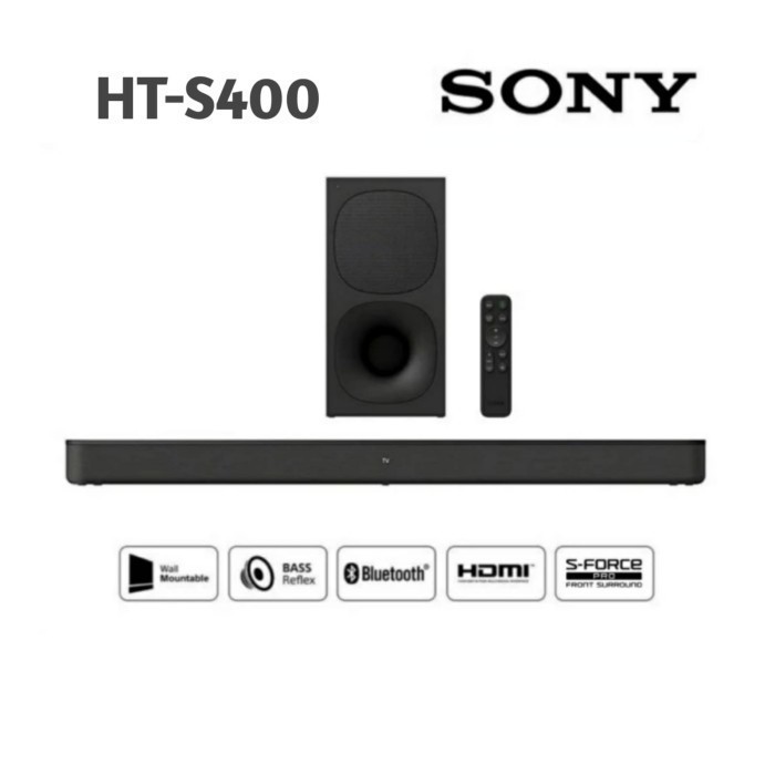 SONY SOUNDBAR HT-S400 / HT S400 Wireless Bluetooth
