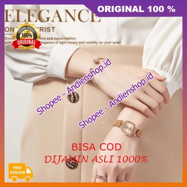 Elegance Luxury Watch Jam Tangan Wanita Korea Luxury 100% ASLI