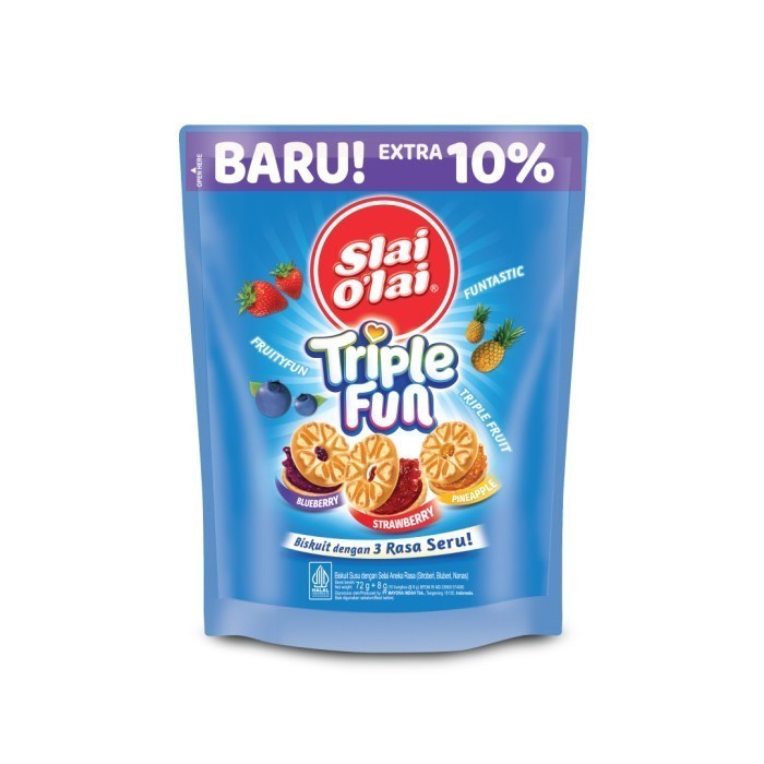 

SLAI O LAI TRIPLE FUN POUCH 72GR