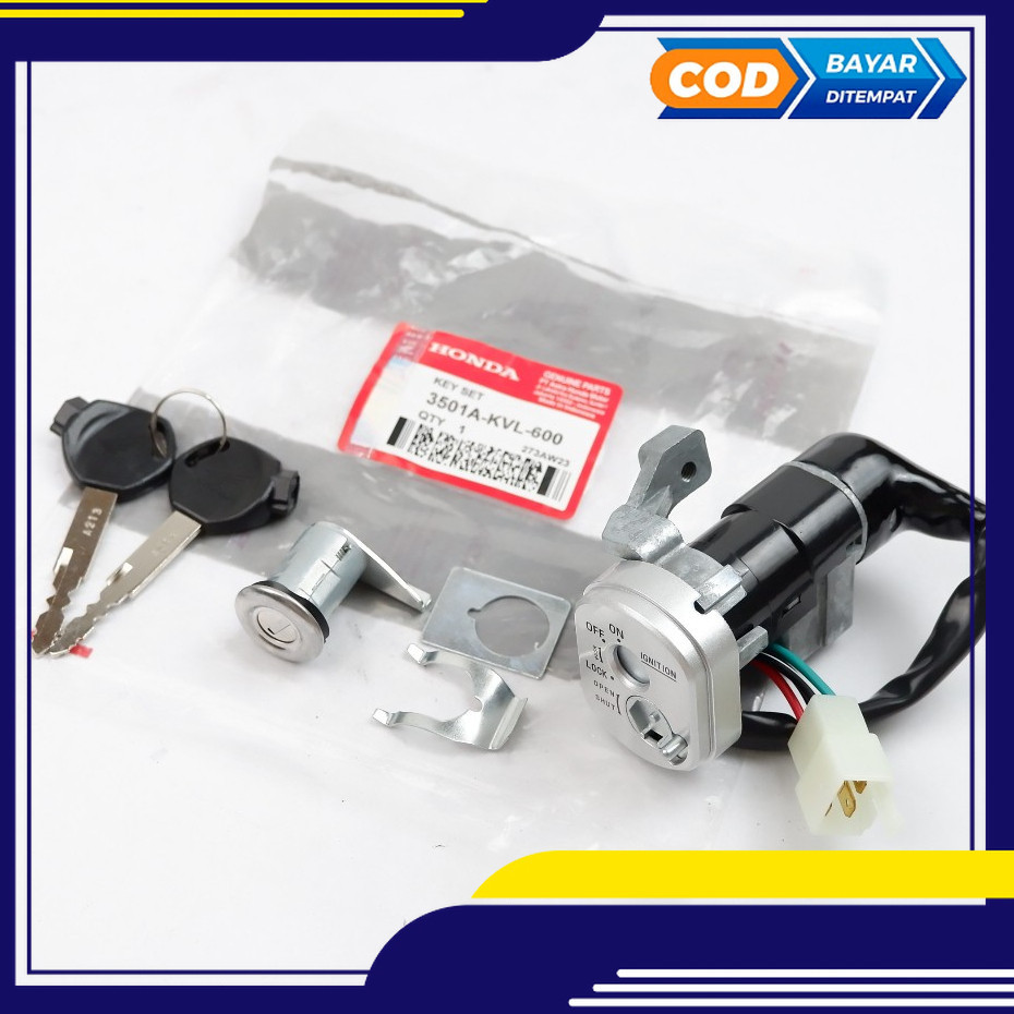 Kunci Kontak Motor Honda Supra X 125 FI - KVL sepeda motor