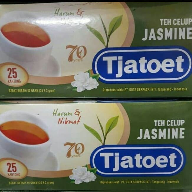 

Teh Tjatoet Celup Jasmine Tea 25's