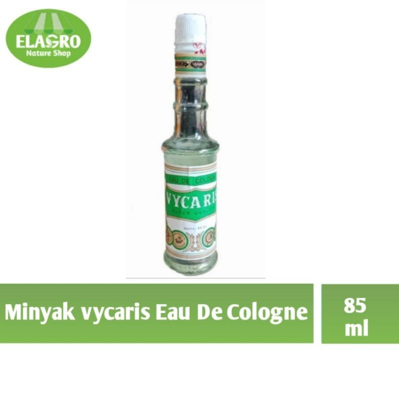 vycaris eau de cologne / minyak klonyor 85 ml minyak wangi serbaguna