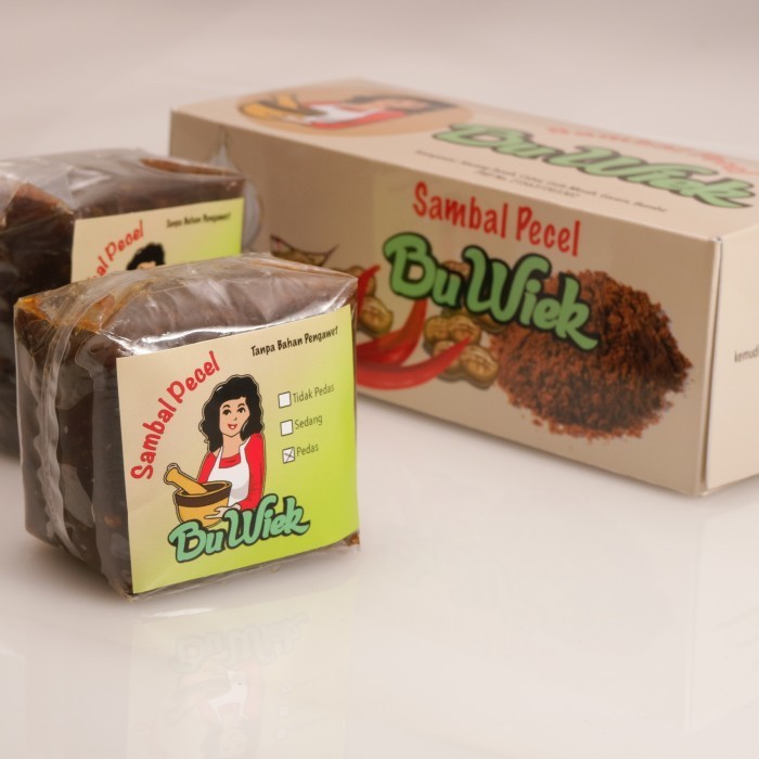 

Roux Sambal Pecel - Sedang (Bumbu Pecel) - 1 Box Isi 4