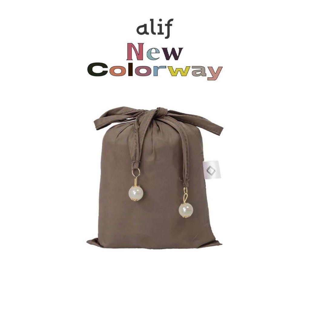 Mukena Travel Mini Alif Modern Wear Morel ( MKN-042 )