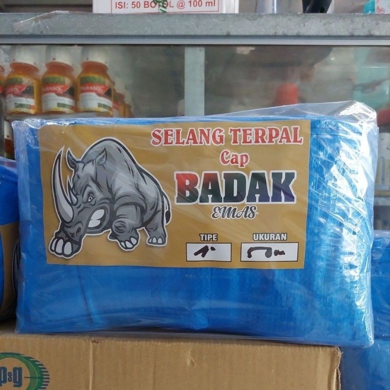 SELANG TERPAL 4 DEM PANJANG 50 METER LAPISAN DALAM PLASTIK 100% original