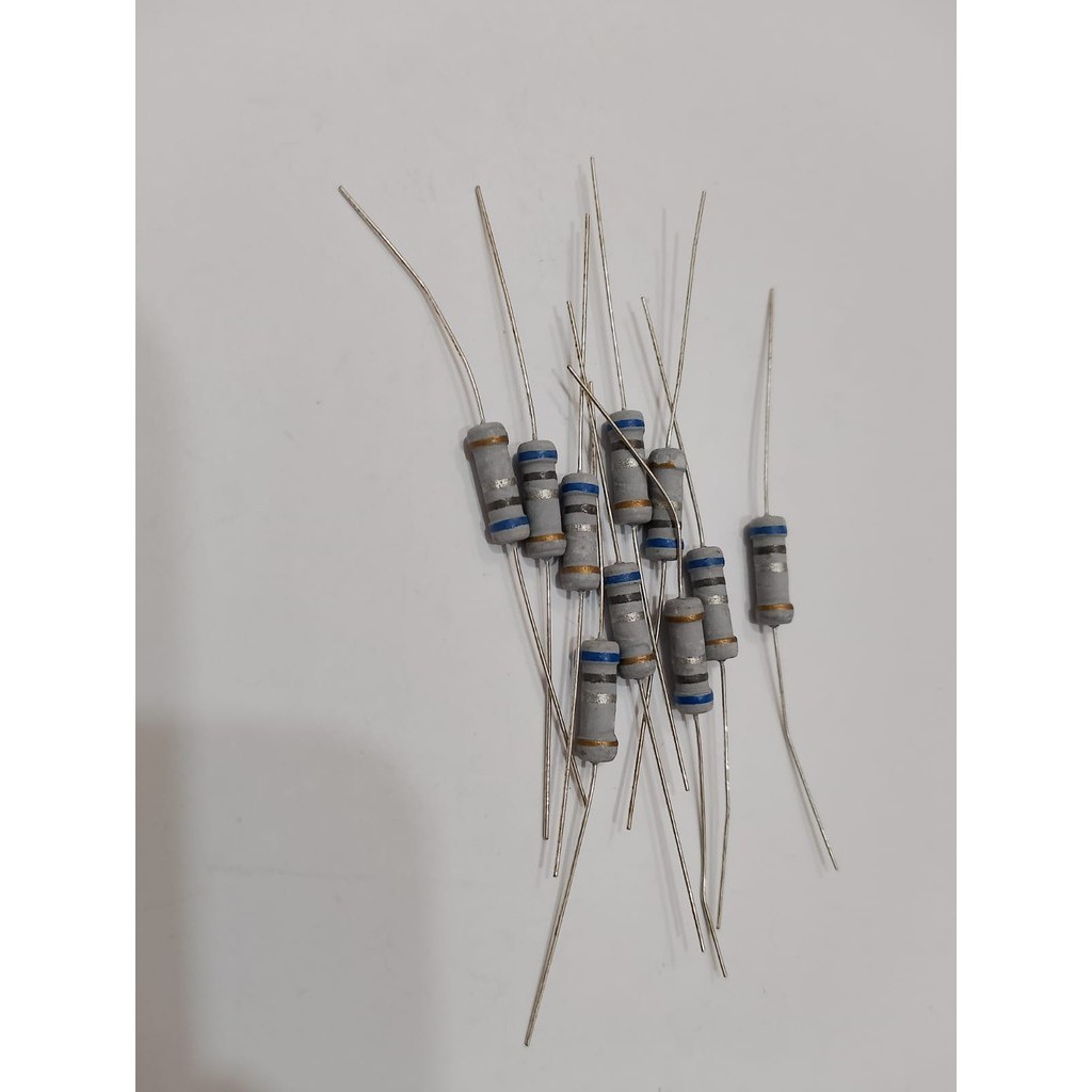 ( 40PCS ) RESISTOR 1 WATT 0.68 OHM 1watt 0.68ohm 1w 0,68ohm