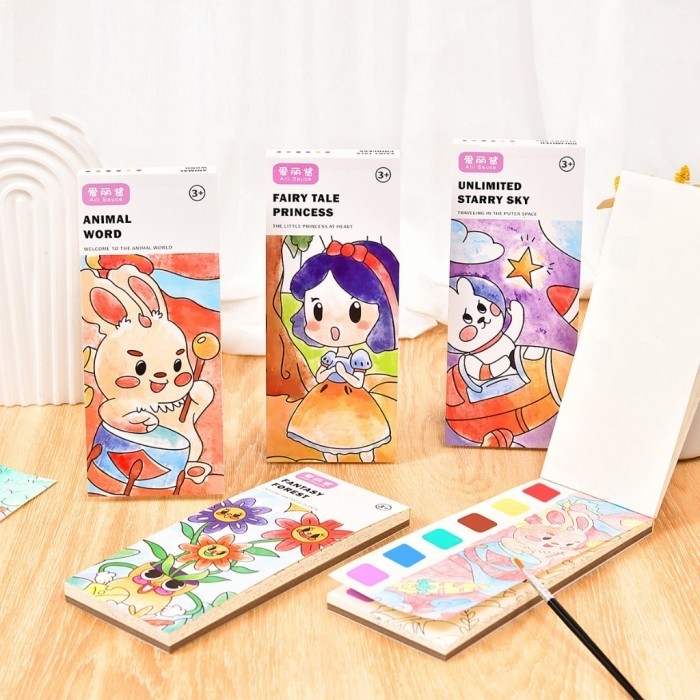 

set alat lukis anak isi 3 buku TPB