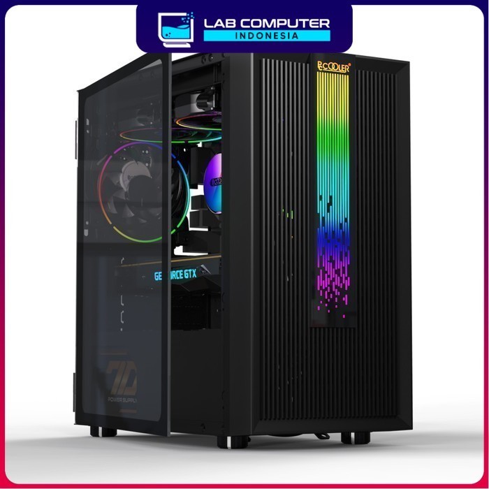 PC Rakitan Gaming AMD Ryzen 5 5500 I 16GB I Radeon RX 6600 I SSD - 8 gb