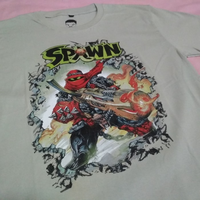 Kaos Bibilcloth Agustus September - Spawn, L