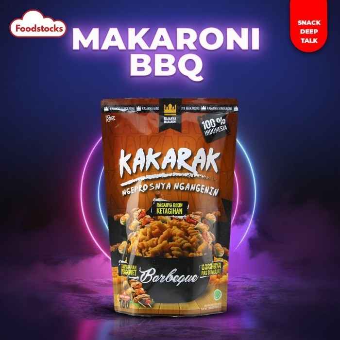 

TERMURAH Makaroni Spiral Ngempros Kakarak Rasa BBQ 100 gr