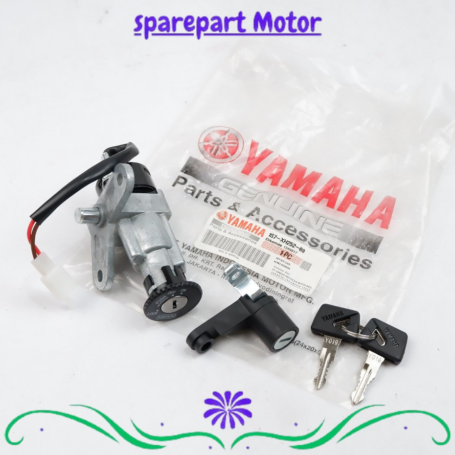 Kunci Kontak Assy Yamaha Jupiter MX old 1 Set - 1S7 sparepart sepeda motor