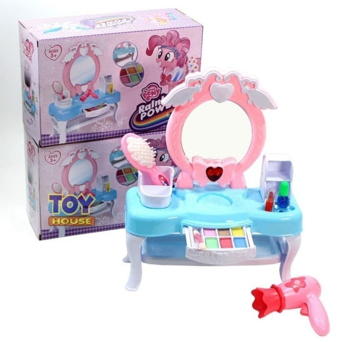Mainan meja rias anak perempuan make up set